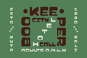 SFC La Pura, a Slab Serif Font by Skilline Supply Co. (Thumbnail 7 of 8)