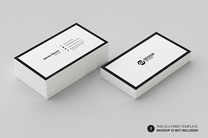 Minimal Business Card Template