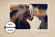 Barber shop round badges set, a Decorative Illustration by Tallina (Thumbnail 3 of 6)