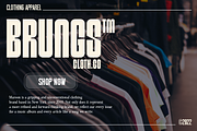Dongpora Bold & Condensed Sans Serif, a Sans Serif Font by Ronny Studio (Thumbnail 3 of 9)