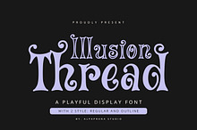 Illusion Thread - Display Font