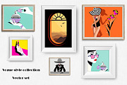 Chic & modern. Fashion & travel set, a Decorative Illustration by Dasha_D (Thumbnail 1 of 7)