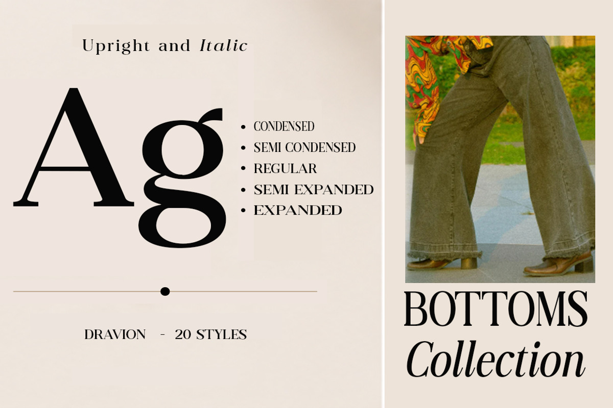 Dravion, a Serif Font by Keren Studio (Photo 4 of 15)