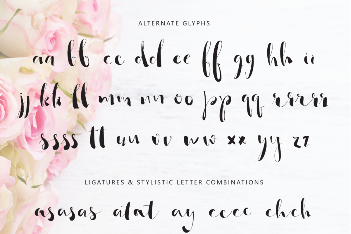 So Lovely Handmade Script preview 7