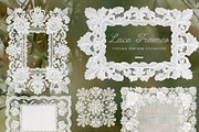Lace Frames: Vintage Inspired Set, an Object Graphic by Purple (Thumbnail 9 of 10)