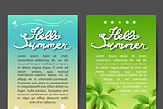 Hello Summer flyers., a Flyer Template by MalinaShop (Thumbnail 2 of 3)