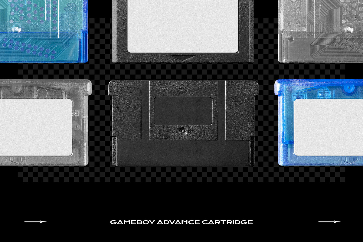 Game Cartridge Mockup Bundle Retro, a Product Mockup by PrintPixel (Photo 3 of 27)