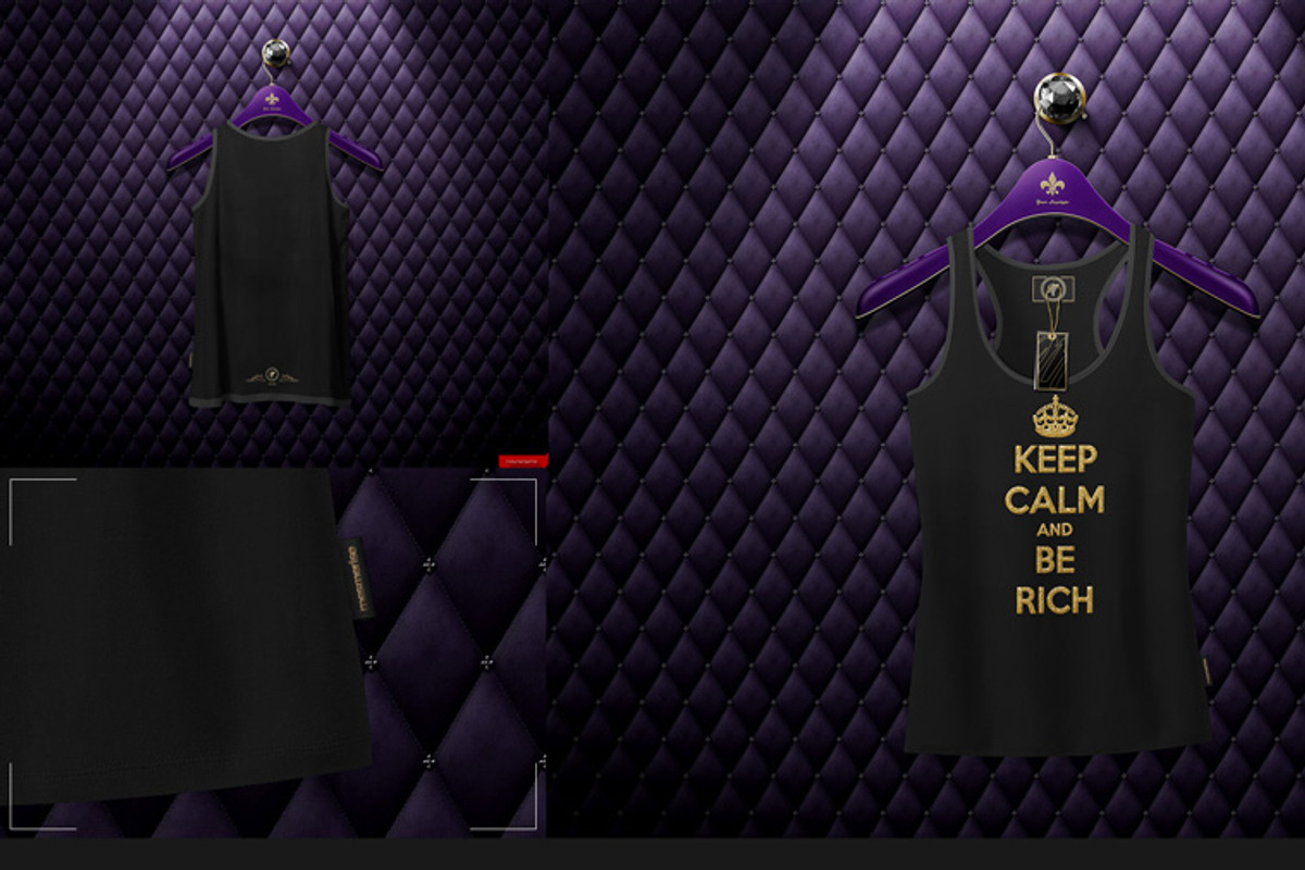 Racerback Tank On 5 Stages Mock-up, a Hoody Mockup by Mocca Mockups Store (Photo 43 of 68)