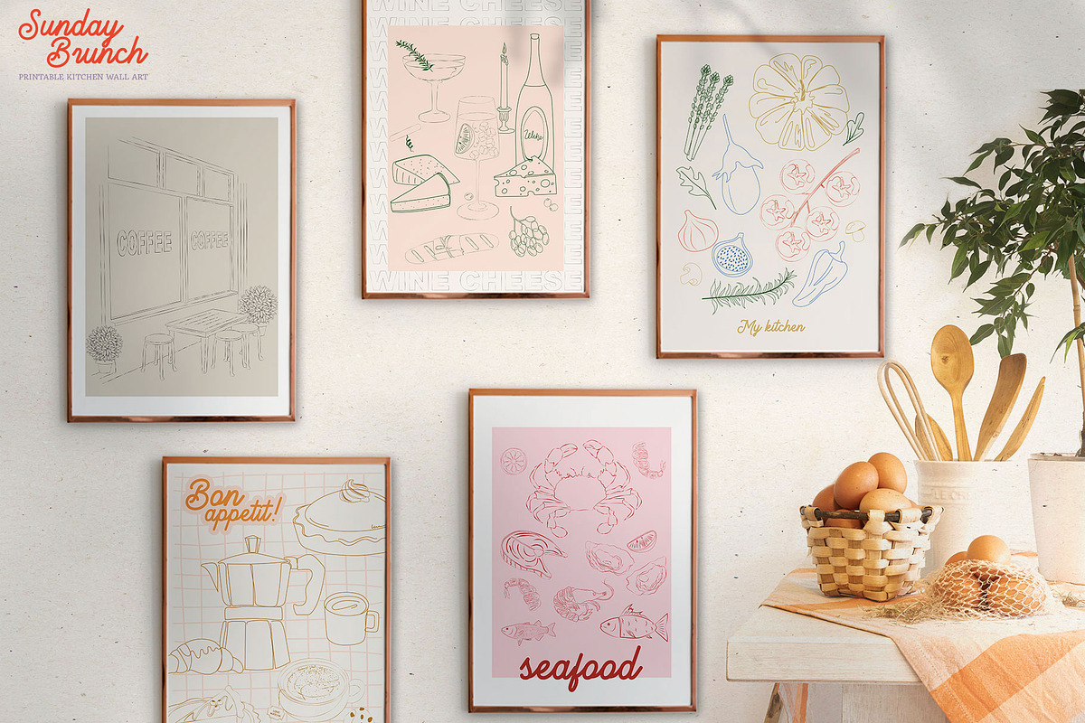 Poster Gallery Bundle, a Decorative Illustration by Mio Buono (Photo 54 of 82)