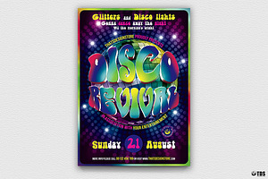 Disco Music Flyer Bundle V2