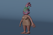 Stone Age Primitive 3D Characters, a Characters & Person 3D Model by Dudukbersama (Thumbnail 3 of 7)