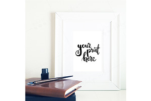 Styled  frame mockup - calligraphy3, a Print Template by Styled by Adelyn makes