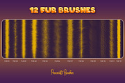 Fur Procreate Brushes, a Brush Add-On by Andrew Skoch Design (Thumbnail 9 of 9)