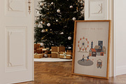 Winter Wonderland Christmas, a Seasonal Illustration by lokko studio (Thumbnail 9 of 10)