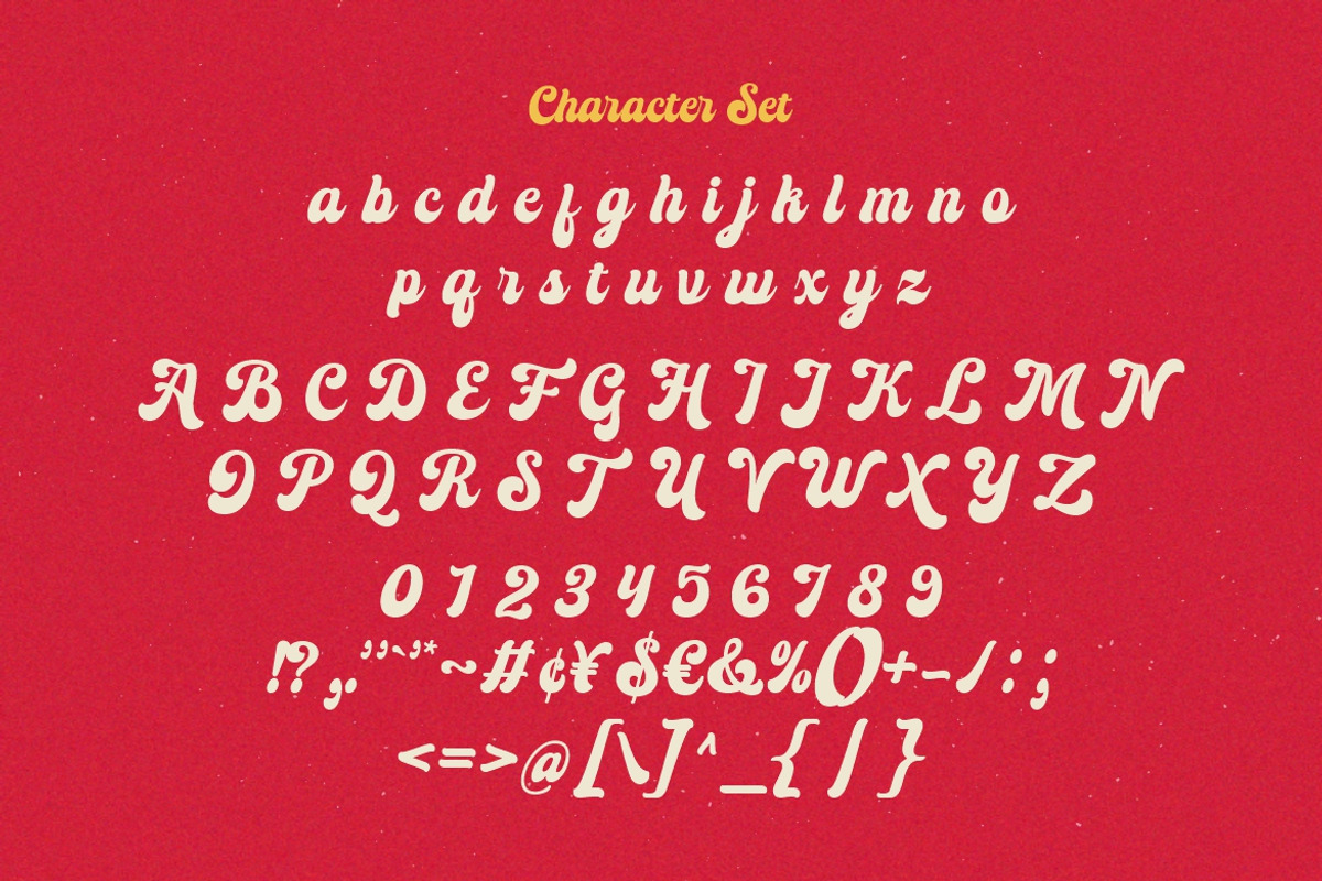 Rushton - Retro Lettering Font Type, a Handwritten Font by HansCo Studio
