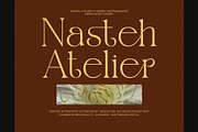 Rugifen Elegant Serif Font, a Serif Font by Elegant Font (Thumbnail 3 of 8)
