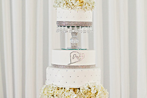 Towering Wedding Cake