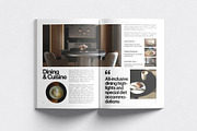 Travel Magazine Template, a Magazine Template by DesignCrest (Thumbnail 7 of 13)