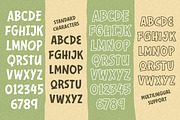 Herand Playful Display Font, a Handwritten Font by Letterhend Studio (Thumbnail 6 of 9)