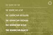 The Seranova - Contemporary DecoSans, a Sans Serif Font by Setara Langit CreativeStd (Thumbnail 15 of 16)