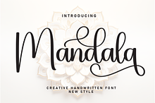 Mandala | Script Font