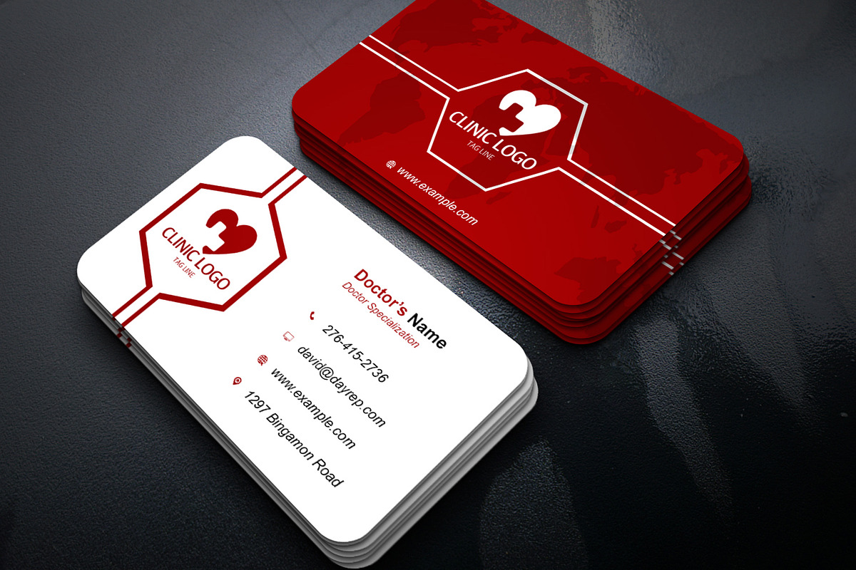 Professional Visiting Card Template