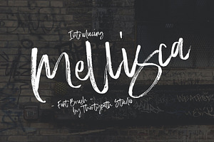 Mellisca Handwritten Brush Font