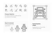 Hunting Outline Icon Pack, an Outline Icon by Prosymbols (Thumbnail 3 of 5)