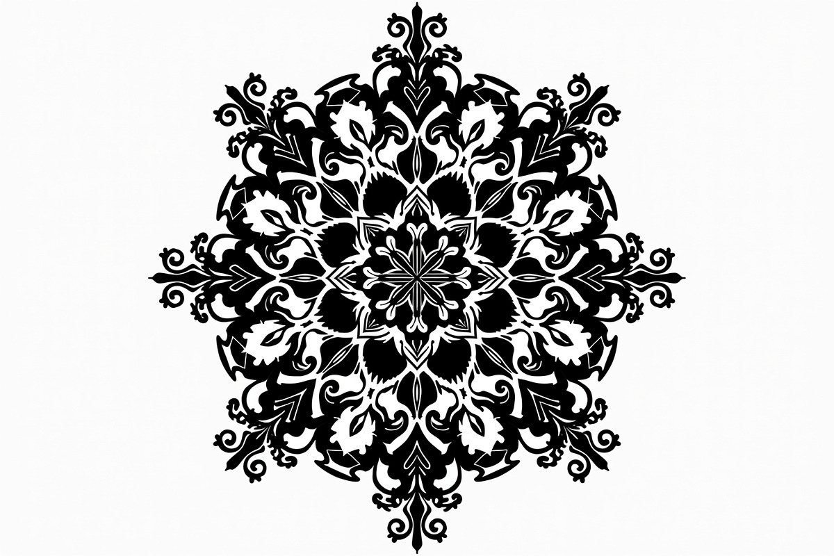 Floral Mandala Vector Bundle, an Illustration by Designs_River (Photo 7 of 9)