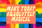 Nanduri Groovy Playful Display Font, a Handwritten Font by mesuka (Thumbnail 3 of 5)