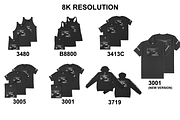 Bella Canvas Apparel Mockup Bundle, a Shirt Mockup by Infinity Mockups (Thumbnail 2 of 7)