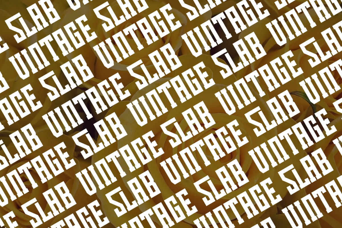 Summer Flowers - Vintage Slab Serif, a Slab Serif Font by Pian45 Studio (Photo 10 of 12)