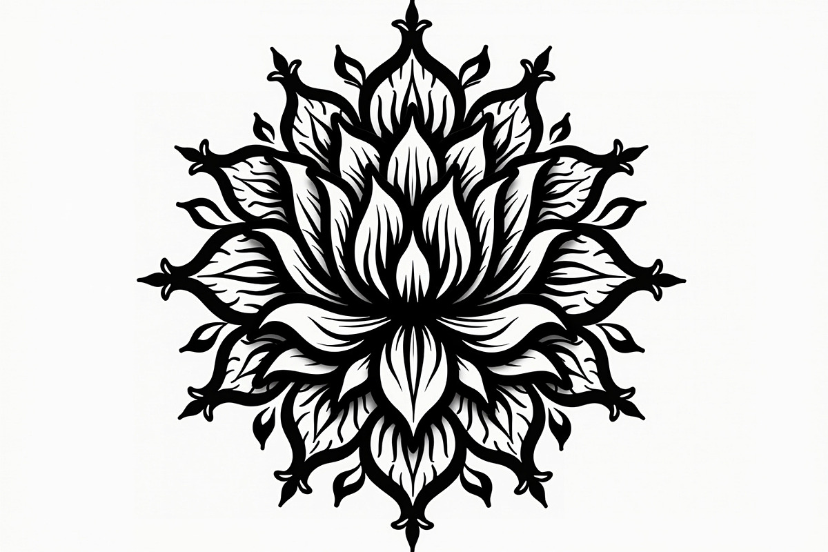 Vintage Floral Laser Cut Ornamental, an Object Illustration by BIPLOB EXPERT (Photo 12 of 14)