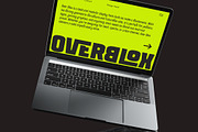 Overblox, a Font by Ardyanatypes (Thumbnail 3 of 12)