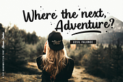 Luckyfield Fat Handwritten Font, a Script Font by Allouse Studio (Thumbnail 2 of 10)