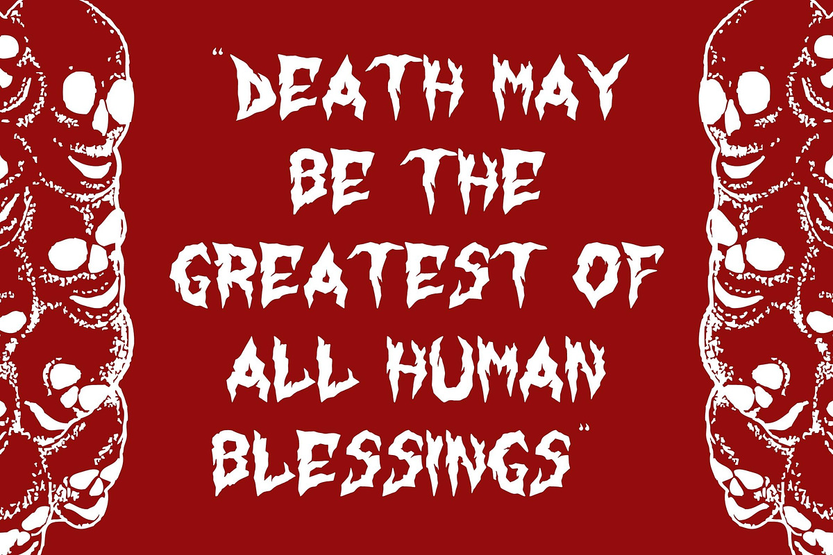 Scare Claws, a Blackletter Font by HATFSTUDIO (Photo 6 of 8)