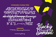 Blacky Sambat - Halloween Font, a Font by Weape Studio (Thumbnail 7 of 7)