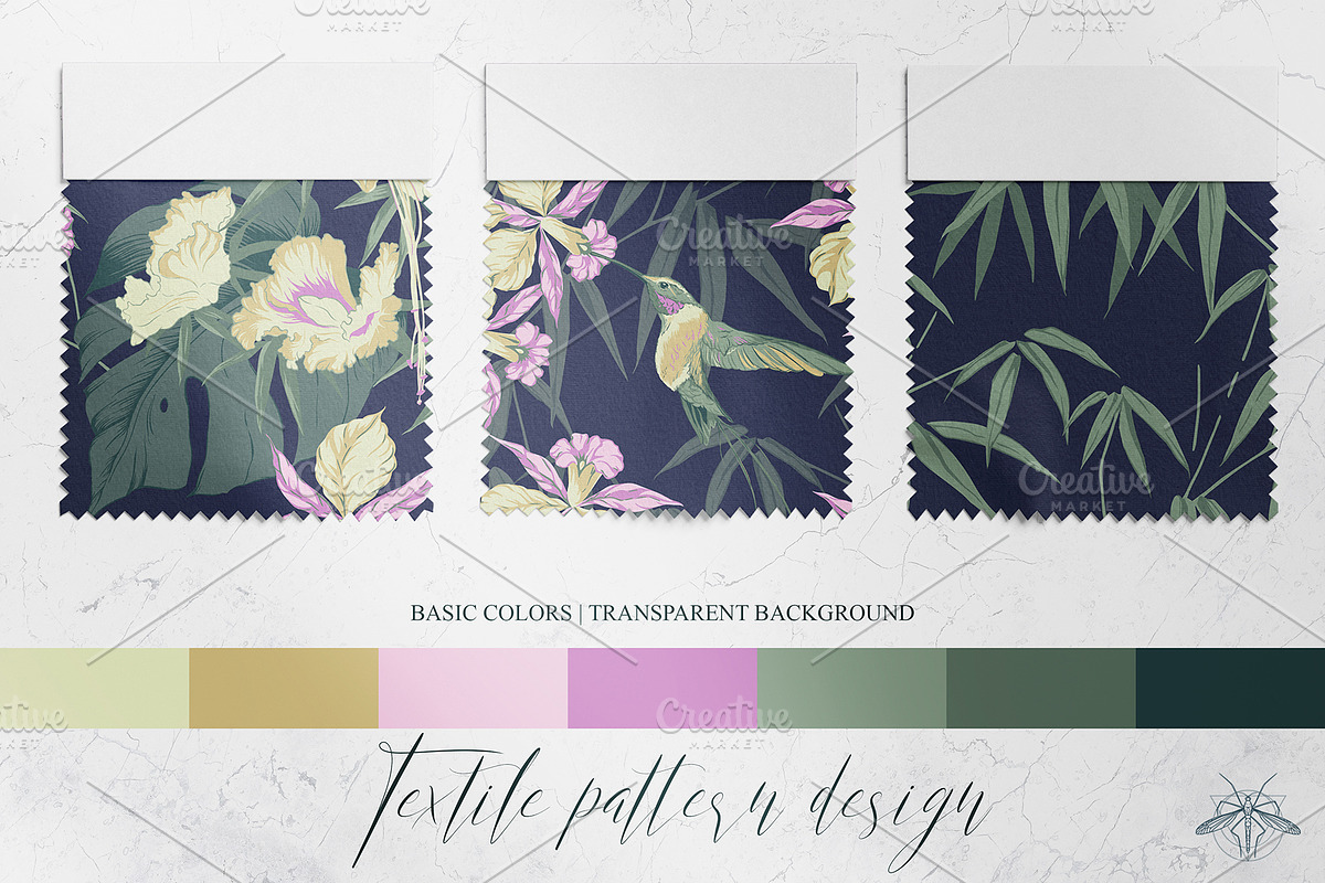 Paradise | Vector patterns, a Pattern Graphic by Tanya Vollar (Photo 2 of 10)