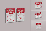 Hanging Giftcard Mockup, a Print Template by Difa Design (Thumbnail 1 of 8)