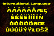 DotBlock Brutalist, a Blackletter Font by Art StoreID (Thumbnail 4 of 13)