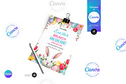 Easter Party Flyer Template, a Flyer Template by Aam360 (Thumbnail 3 of 3)