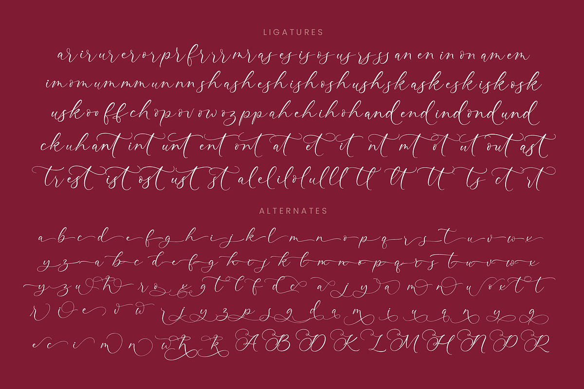 Aurating Martey Stylish Calligraphy, a Script Font by stylishtype.co (Photo 19 of 20)