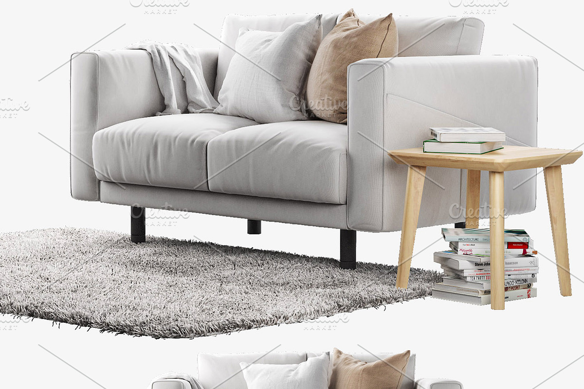 6 sofa set 3d model, a Furniture 3D Model by 3dmitruk (Photo 4 of 61)