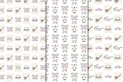 9 Hipster Seamless Patterns, a Pattern Graphic by Sunny Design (Thumbnail 4 of 4)