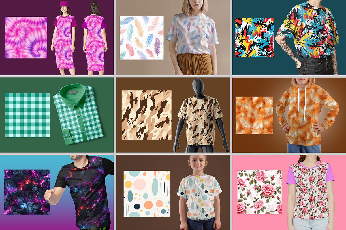15000 Seamless Pattern Mega Bundle, a Pattern Graphic by Digital Studio (Photo 6 of 38)