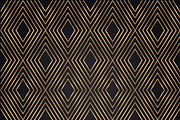 Golden Geometric Backgrounds, a Pattern Graphic by CreativesCastle (Thumbnail 4 of 6)