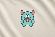 Cute Alien Monster Icon, a Decorative Illustration by Vectorium Studio (Thumbnail 3 of 3)