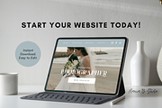 Photography Website Template – Canva, a Landing Page Template by Marcia B Studio (Thumbnail 5 of 5)