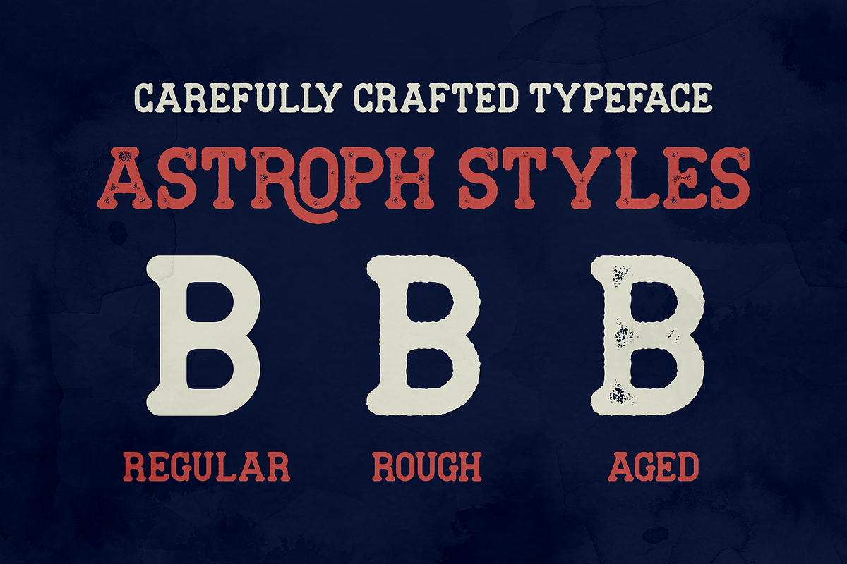 Astroph - Retro Slab Serif, a Slab Serif Font by figuree studio (Photo 3 of 9)