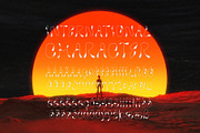 Liquid Alien Display Font, a Handwritten Font by Tera Asset Garage (Thumbnail 4 of 6)